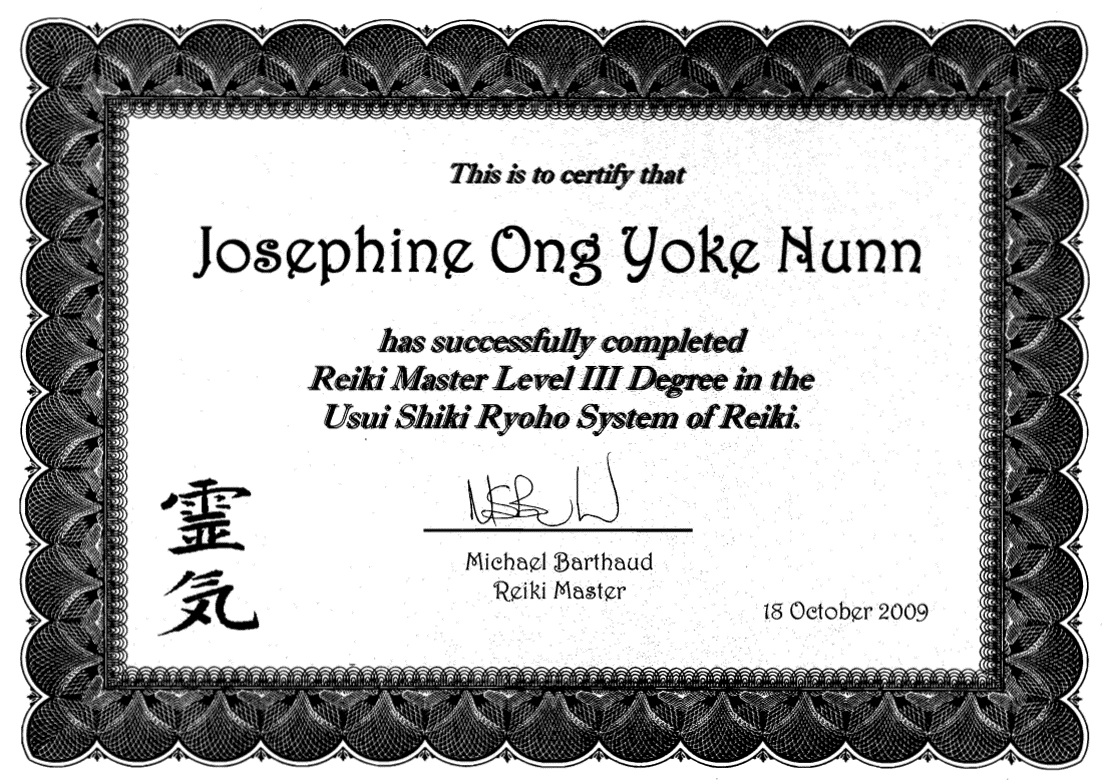 reiki master